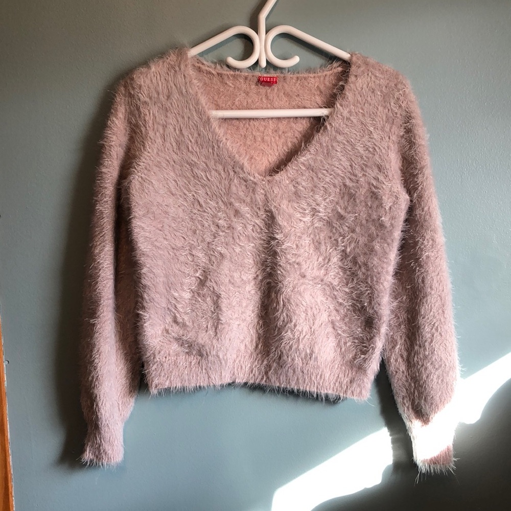 Guess eyelash sweater